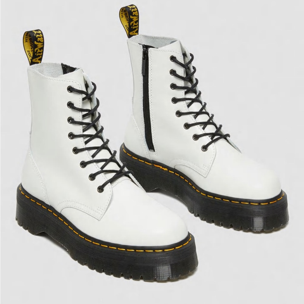 white platform Dr.Martens